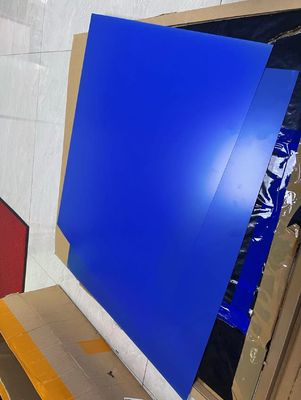 صفحه چاپ CTCP آبی با زیرلایه آلومینیومی با دانه بندی الکتروشیمیایی