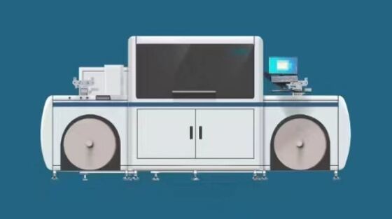 حداکثر سرعت چاپ 6001200dpi 100mmin دستگاه چاپ دیجیتال با استفاده از جوهر رنگدانه پایه آب و رابط عملیات بصری برای چاپ پیشرفته