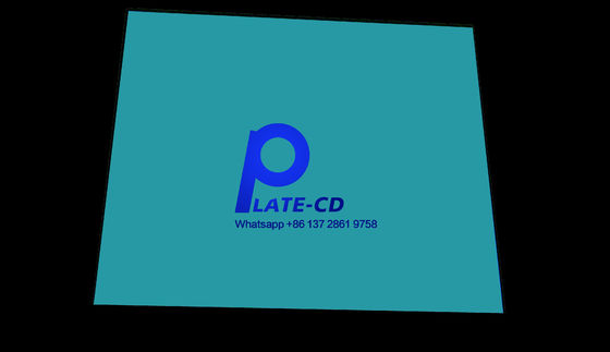 0.15-0.3mm ضخامت PS صفحه چاپ آلومینیوم صفحه چاپ