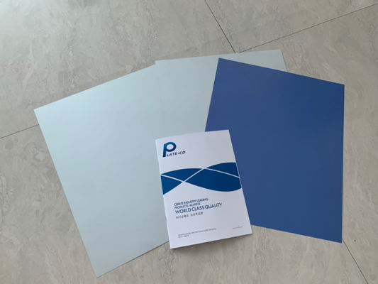 صفحه CTP بدون فرآیند CD-RM با حداکثر عرض کویل 1350 میلی‌متر، زمان تولید 22-25 ثانیه و 18 ماه اعتبار