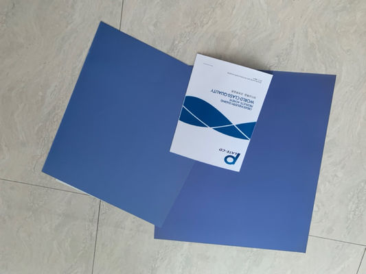 صفحه CTP UV با کیفیت بالا با انرژی لیزر 110-150mj / m2 و پوشش آبی برای چاپ دقیق