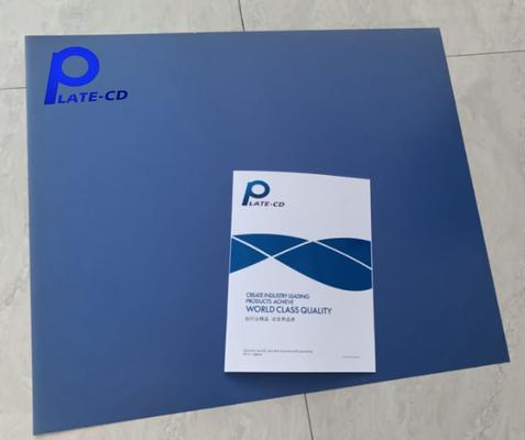 صفحه چاپ CTCP با انرژی لیزر 120-140mJ / cm2 و سبک مثبت برای چاپ آفست