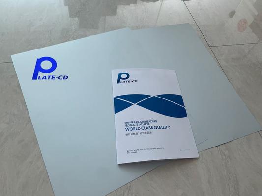 صفحات چاپ بدون فرآیند CTP بدون توسعه دهنده ضخامت 0.15 میلی متر / 0.30 میلی متر حداکثر عرض کویل 1350 میلی متر